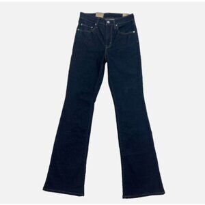 Levi's 725 High Rise  W27 L32 Bootcut Stretch Women's Jeans Pants Blue New